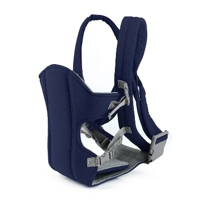 Picture of 4-in-1 Baby Carrier With Comfortable Cushioned Head Support & Buckle Straps Multicolor- 0-6month - Multicolor