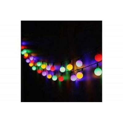 Picture of Candy Ball 15ft String LED Fairy Lights - Rainbow - Multicolor