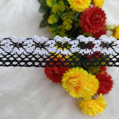 Picture of 5 Yards Soft And Thick Floral Lace Ribbon For Diy Decoration, Clothing, Tablecloth, Curtain, Textile Accessory/ Length