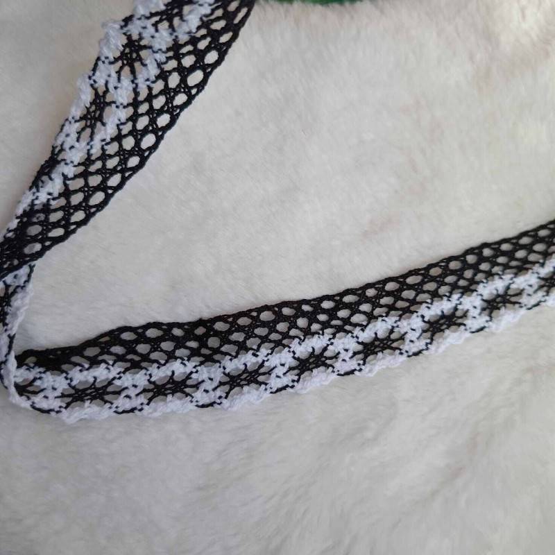 Picture of 5 Yards Soft And Thick Floral Lace Ribbon For Diy Decoration, Clothing, Tablecloth, Curtain, Textile Accessory/ Length