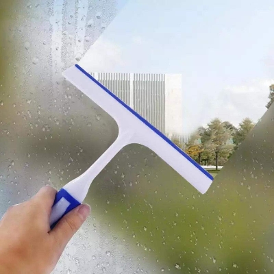 Picture of 1pcs Window Glass Cleaning Brush Wiper Airbrush Scraper Multifunctional Cleaner Home Washing Cleaning Tools for Bathroom - Multicolor