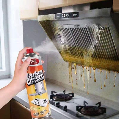 Picture of kitchen cleaner spray Foam Cleaning Spray 550ml Easy Cleaning - Orange