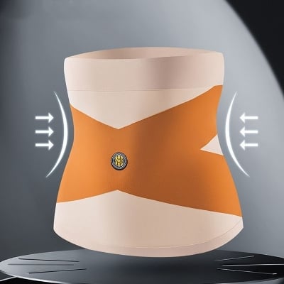 Picture of New Sweat Slim Belt Plus For Men & Women - Achieve Your Fitness Goals With This Sweat Slim Belt Plus, Miss Belt, Ideal For Both Men And Women - Brown