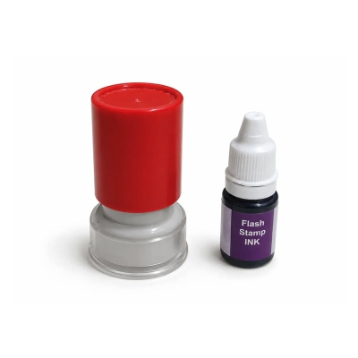 Picture of Digital Round Stamp (Seal)  With Free Ink Bottle
