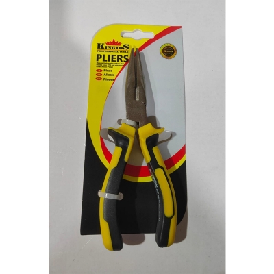 Picture of Long Nose pliers 8" kingtos Professional Tools-Yellow