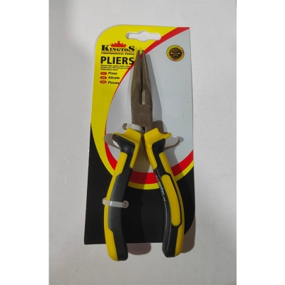 Picture of Long Nose pliers 6" kingtos Professional Tools-Yellow