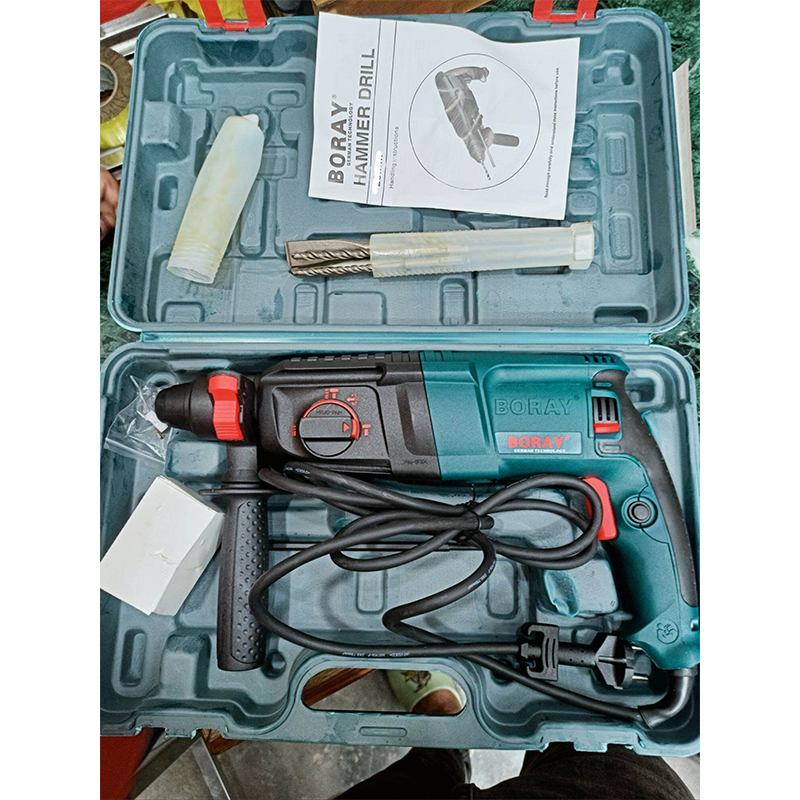Picture of Boray Hammer Drill Machine 26mm-28 Blue Heavy Duty-Blue