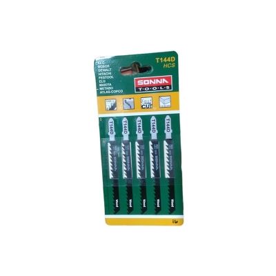Picture of Jig Saw Blades,Black 5-Piece 5 In.Clean for Wood Sonna-Black