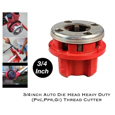 Picture of Pipe Die Head 3/4" For PVC/PPR/GI Pipe Thread Cutter-Red