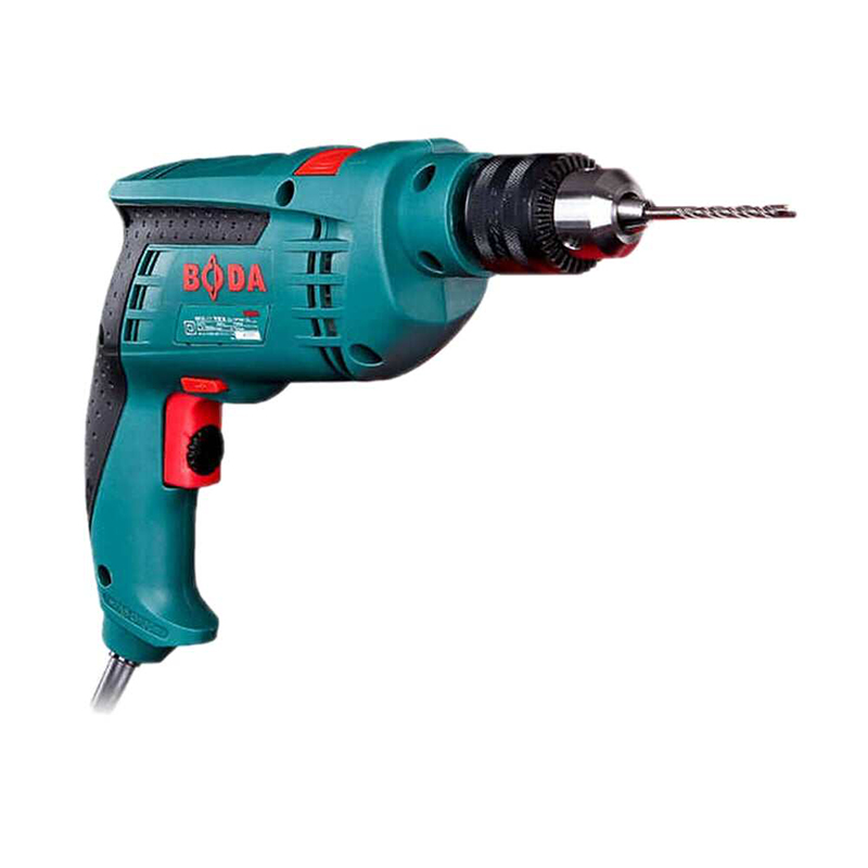 Picture of BODA MD8-13 Impact Drill Machine 700 w 13mm Reversible Hammer Driver Variable Speed - Simple to Use-Green