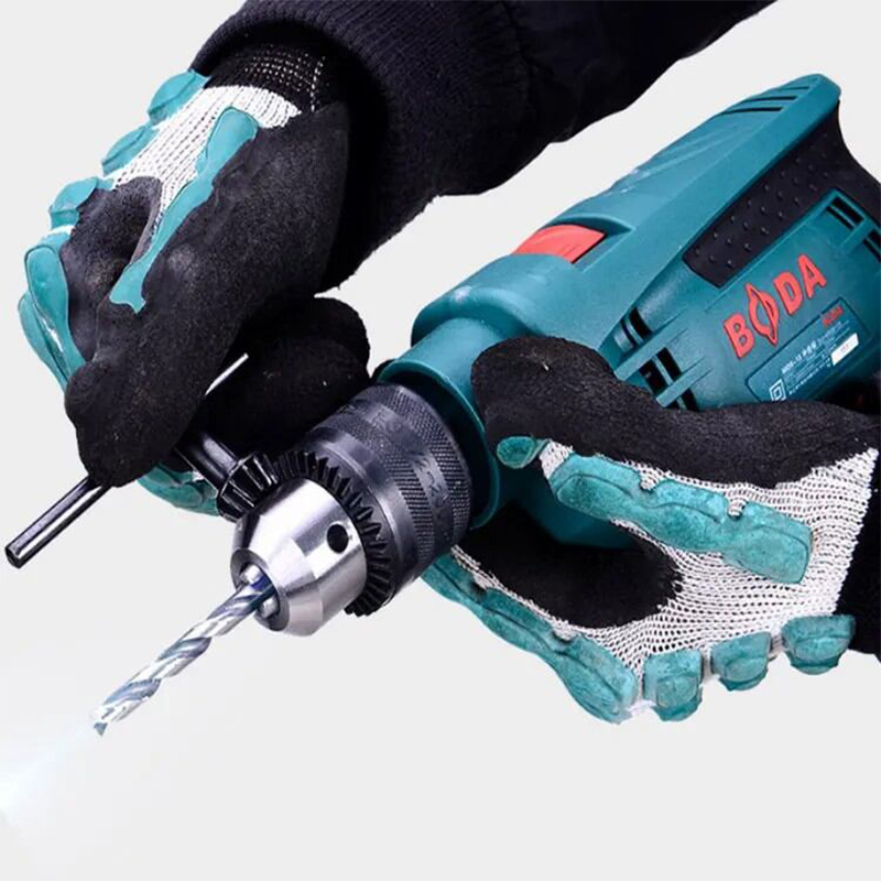 Picture of BODA MD8-13 Impact Drill Machine 700 w 13mm Reversible Hammer Driver Variable Speed - Simple to Use-Green