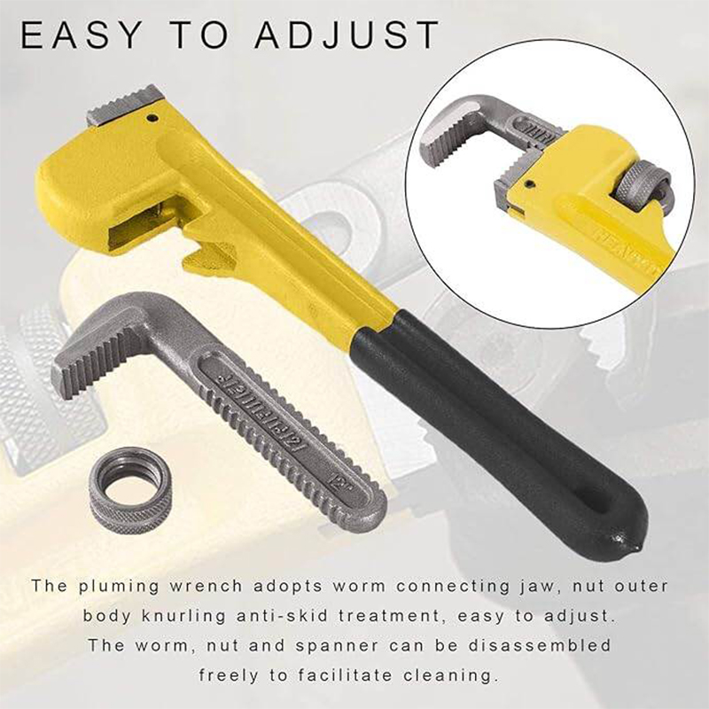 Picture of 18" Pipe Wrench ( 18" or 450mm) Industrial /Heavy duty-Yellow