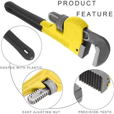 Picture of 14" Pipe Wrench ( 14" or 350mm) Industrial /Heavy duty-Yellow