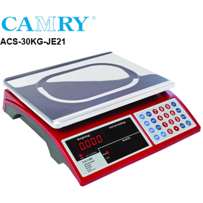 Picture of Camry Digital Scale/Meter 40KG-JE21 TABLE TOP SCALE Original-Red
