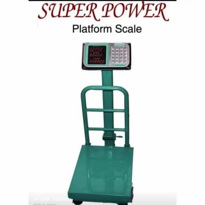 Picture of Super Power Digital Scale/ 100 kg Platform size (12"×16")-Black