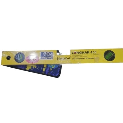 Picture of 18 Inch Measuring Water Level Ruler High Accuracy Sprit Level Magnetic Bubble Level