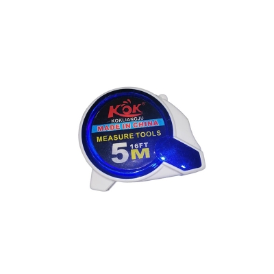 Picture of Steel Tape 5m Measuring Tape with Self locking of Desh Link Woodworking Retractable Measuring Tool HEAVY DUTY-Blue