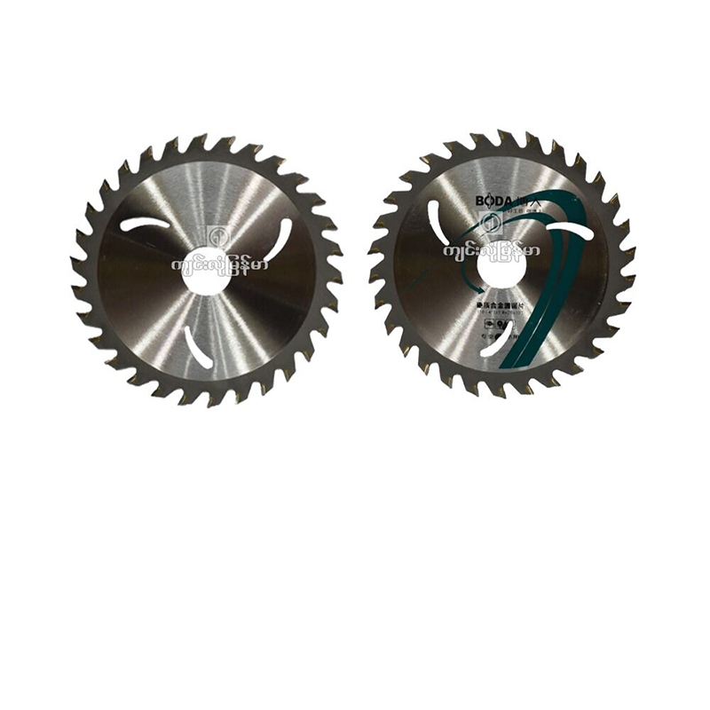 Picture of Circular Saw Blade  Professional Boda 110mm 4″ Inch 40T Teeth Saw Blade Carbide Tipped Wood Cutting Disc For Cutting Wood Solid & Plywood Cutting Blade Wood Cutter-Silver