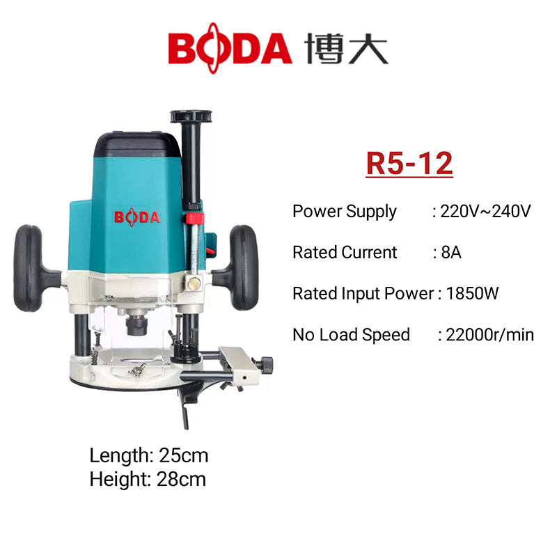 Picture of Electric Router 1850W ( BODA R8-12 )-Blue