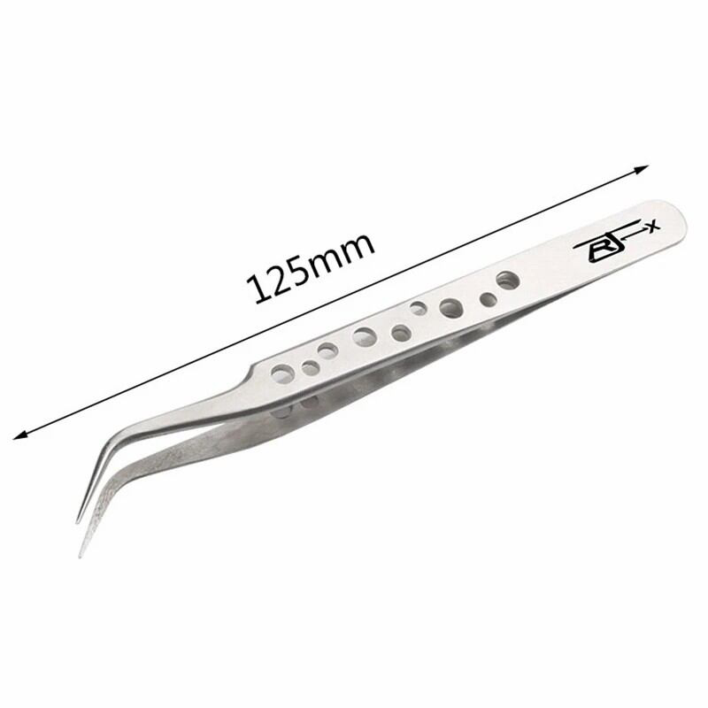 Picture of Stainless Steel Tweezer Koocu 7-SA-SR Professional Curved -Silver