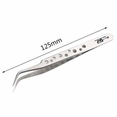 Picture of Stainless Steel Tweezer Koocu 7-SA-SR Professional Curved -Silver