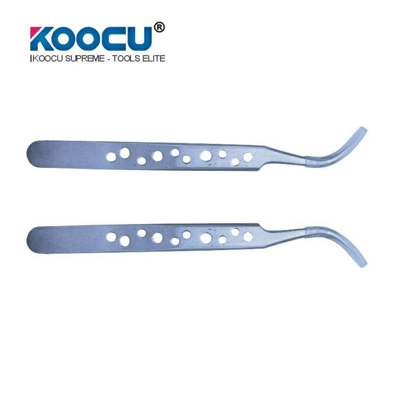 Picture of Stainless Steel Tweezer Koocu 7-SA-SR Professional Curved -Silver