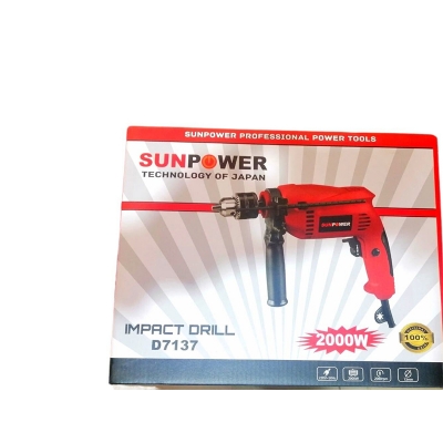 Picture of Impact Drill 2000W 13MM/1/2" Sunpower-Red