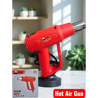 Picture of Hot Air Heat Gun Dryer/Dual Temperature Heat Gun Kit With Fast Heat High And Low Settings-Red