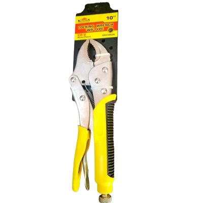 Picture of Locking Pliers/Grip Plier  (10") Vise Grip Round Industrial Series-Yellow