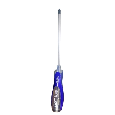 Picture of Hammering Screw Driver Premium Quality - Star/Flat 6 inch-Blue