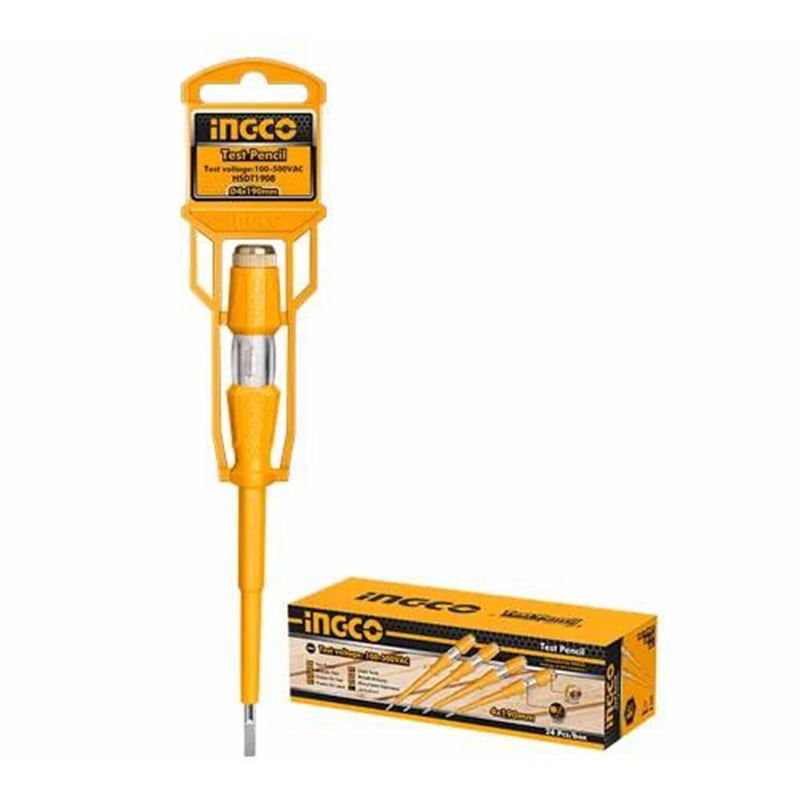 Picture of TESTER - INGCO - TEST PENCIL (small) HSDT1408-Orange