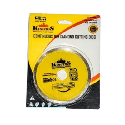 Picture of 4 inch Diamond Cutting Disc Tile Cutter Saw Blade for Tiles Marble Granite Brick Stone & Concrete-Yellow