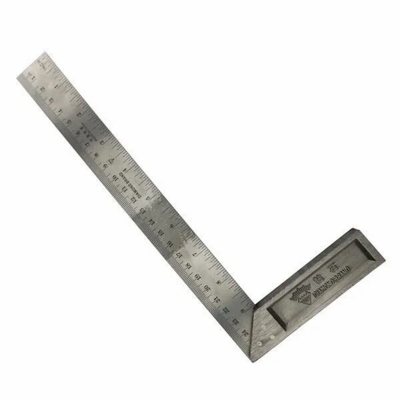 Picture of Try Square 12" Aluminum Diamond Matam Measuring Tools Professional-Silver