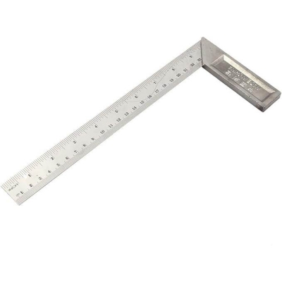 Picture of Try Square 12" Aluminum Diamond Matam Measuring Tools Professional-Silver