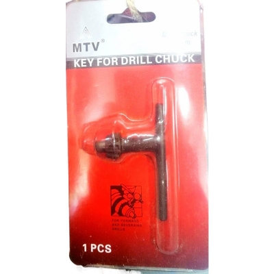 Picture of Key For Drill Chuck for 10 MM Electric Impact Corded Cordless Drill 1 Pcs-Black