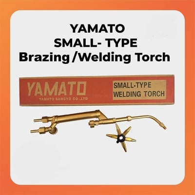 Picture of Yamato Welding Torch Injection Cutting Handle Acetylene Propane Welding and Cutting Torch-Gold