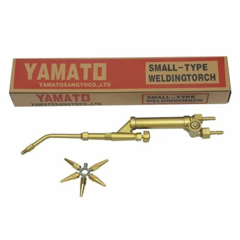 Picture of Yamato Welding Torch Injection Cutting Handle Acetylene Propane Welding and Cutting Torch-Gold