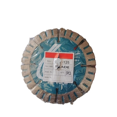 Picture of 5"/125mm Diamond Saw Blade/Marbel Cutter Stainless Steel Awant Heavy Boda-Silver
