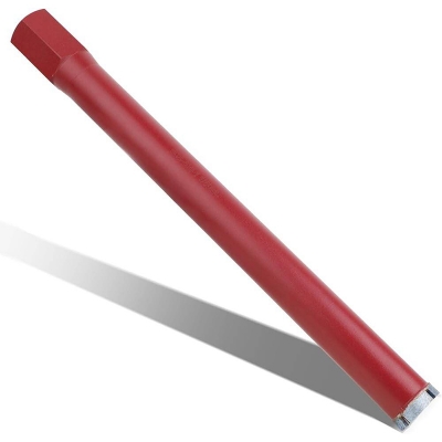 Picture of 1" Aggressive Wet Core Diamond Drill Bits for Concrete and Other Masonry-Red