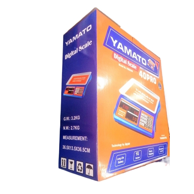 Picture of Digital or Electric or Electronics Weight Scale 40 Kg/LB-Orange