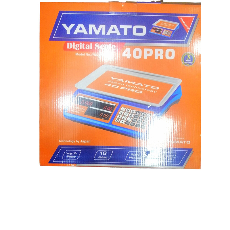 Picture of Digital or Electric or Electronics Weight Scale 40 Kg/LB-Orange