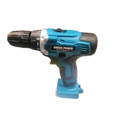 Picture of CORDLESS DRILL GREEN POWER 10mm (21v) WITH KEYLESS CHUCK-Green