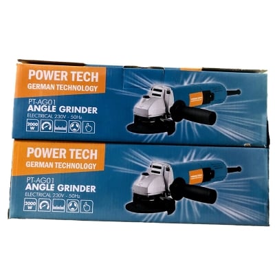 Picture of Angel Grinder Machin/Tiles Cutter Machin/ - 4" (100mm) Power Tech (German Technology)-Yellow