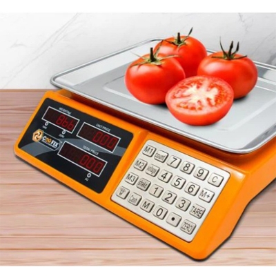Picture of Digital Electronic Scale 40KG COOFIX CF-SDKS002 High Quality Commercial Scale-Orange