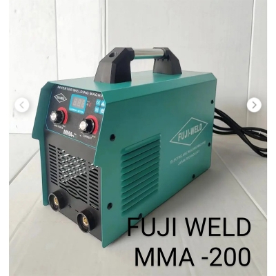 Picture of Welding Machine MMA-200 FUJI WELD - Welding Machine Electrode - Inverter Welding Machine - Electrode Inverter - ARC Welder - Beginner Device - Electric Welding Machine - IGBT ARC - Vector Welding-Green