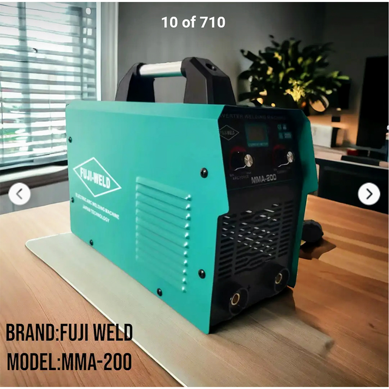 Picture of Welding Machine MMA-200 FUJI WELD - Welding Machine Electrode - Inverter Welding Machine - Electrode Inverter - ARC Welder - Beginner Device - Electric Welding Machine - IGBT ARC - Vector Welding-Green