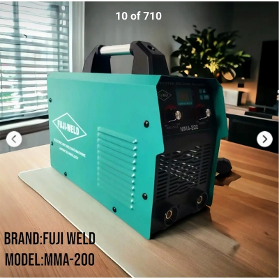 Picture of Welding Machine MMA-200 FUJI WELD - Welding Machine Electrode - Inverter Welding Machine - Electrode Inverter - ARC Welder - Beginner Device - Electric Welding Machine - IGBT ARC - Vector Welding-Green