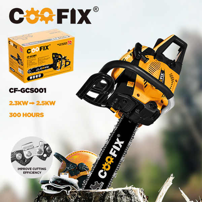 Picture of chainsaw  machine 22" Gasoline /chainsaw

machine Coofix 58cc-Orange