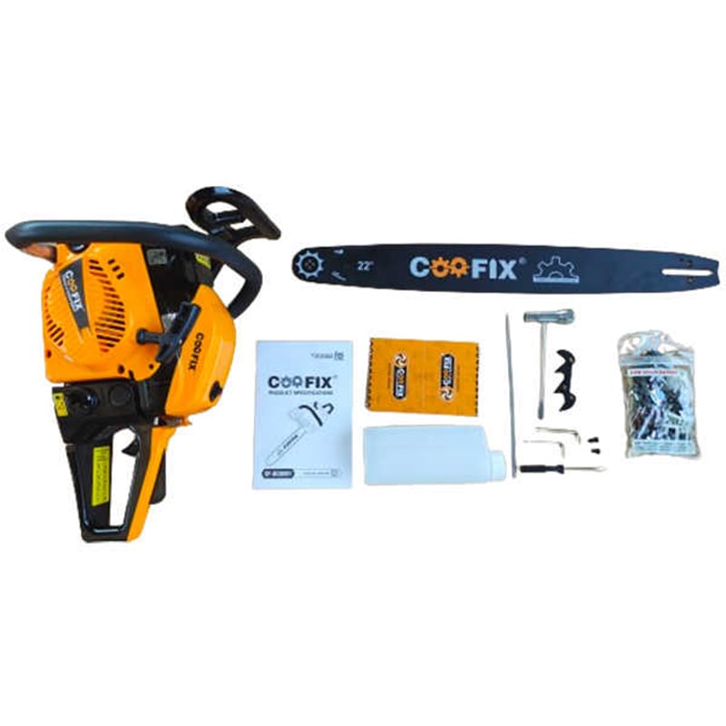 Picture of chainsaw  machine 22" Gasoline /chainsaw

machine Coofix 58cc-Orange