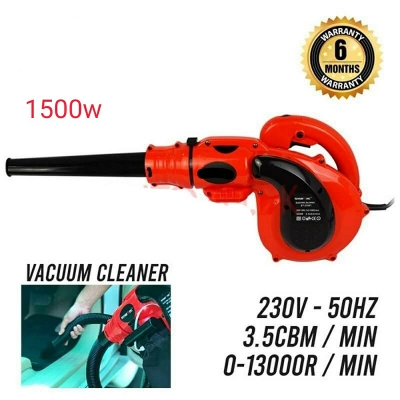 Picture of Blower machine & Vacuum cleaner [ 2 In 1 ] 1500W Dust Cleaning Machine-Red